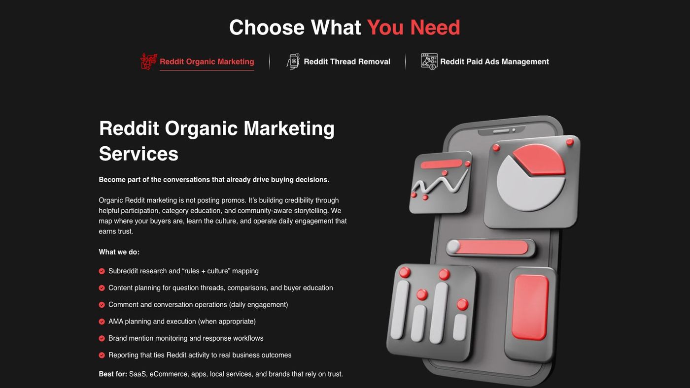 Out Origin Reddit marketing page