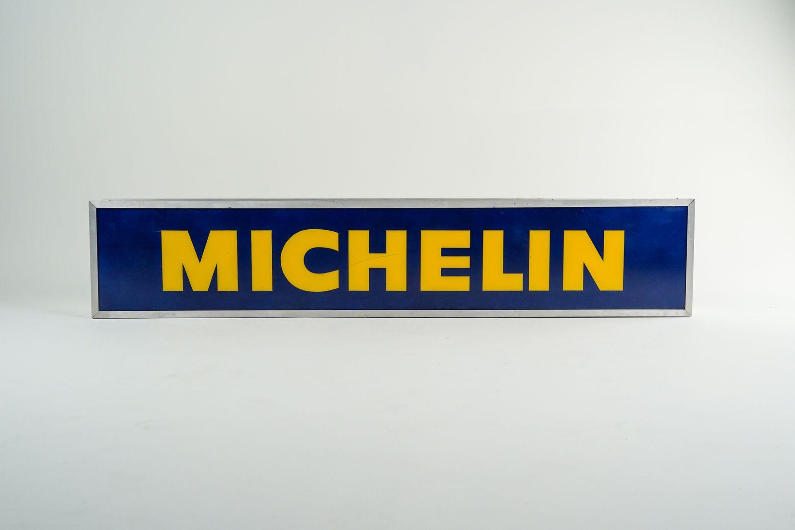 Michelin Wall Sign - Angle view