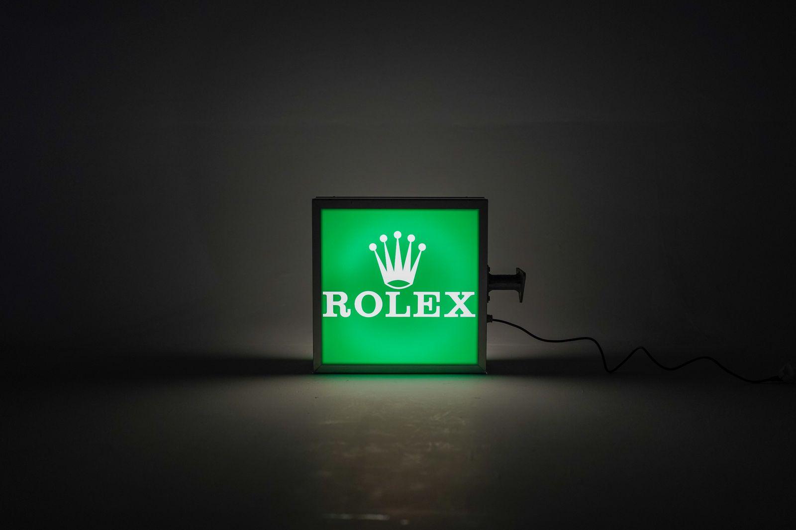 Rolex Wall Sign - Illuminated