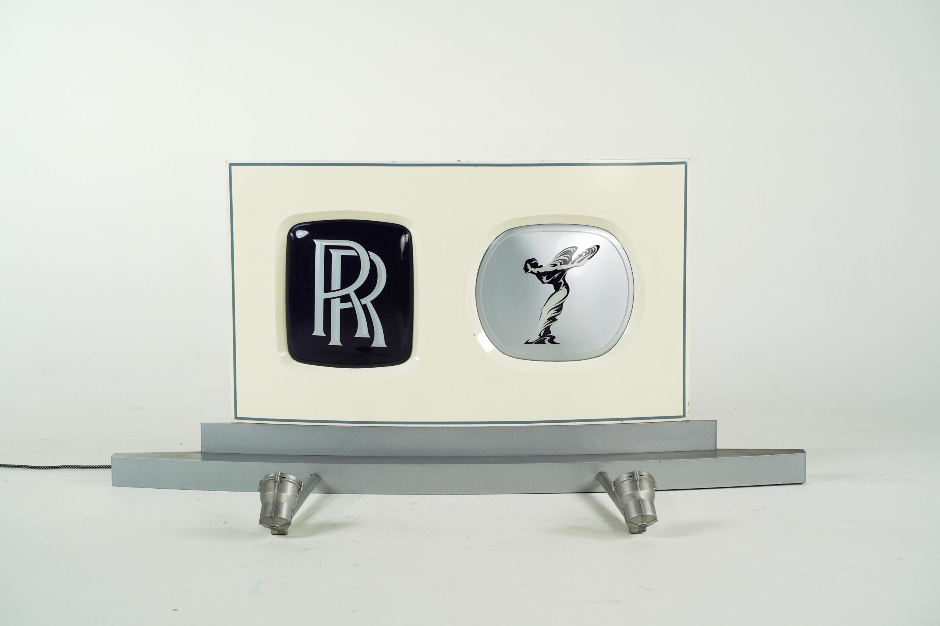 Rolls Royce Sign - Front view