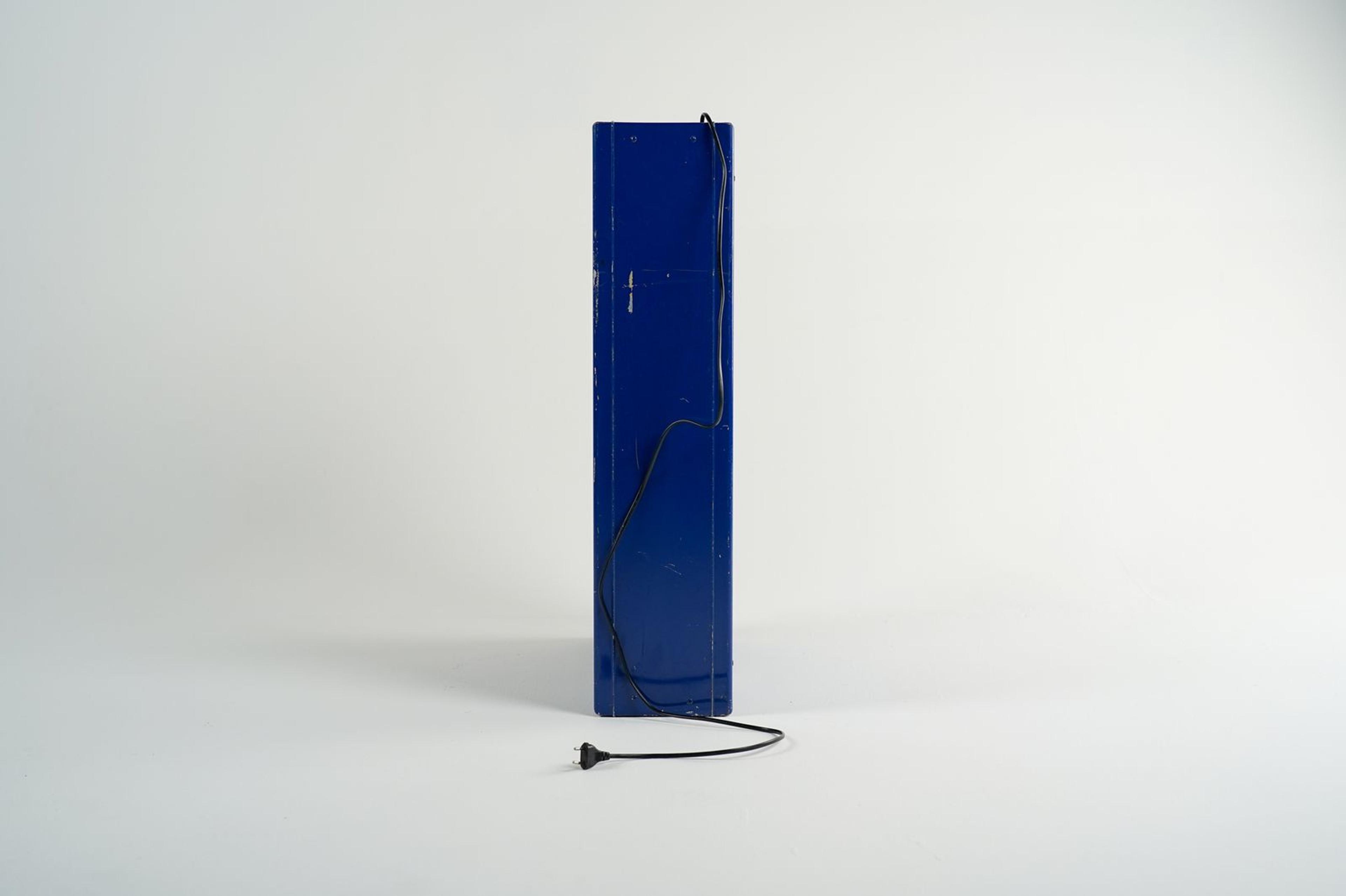 Fina Motor Oil Wall Sign - Side view