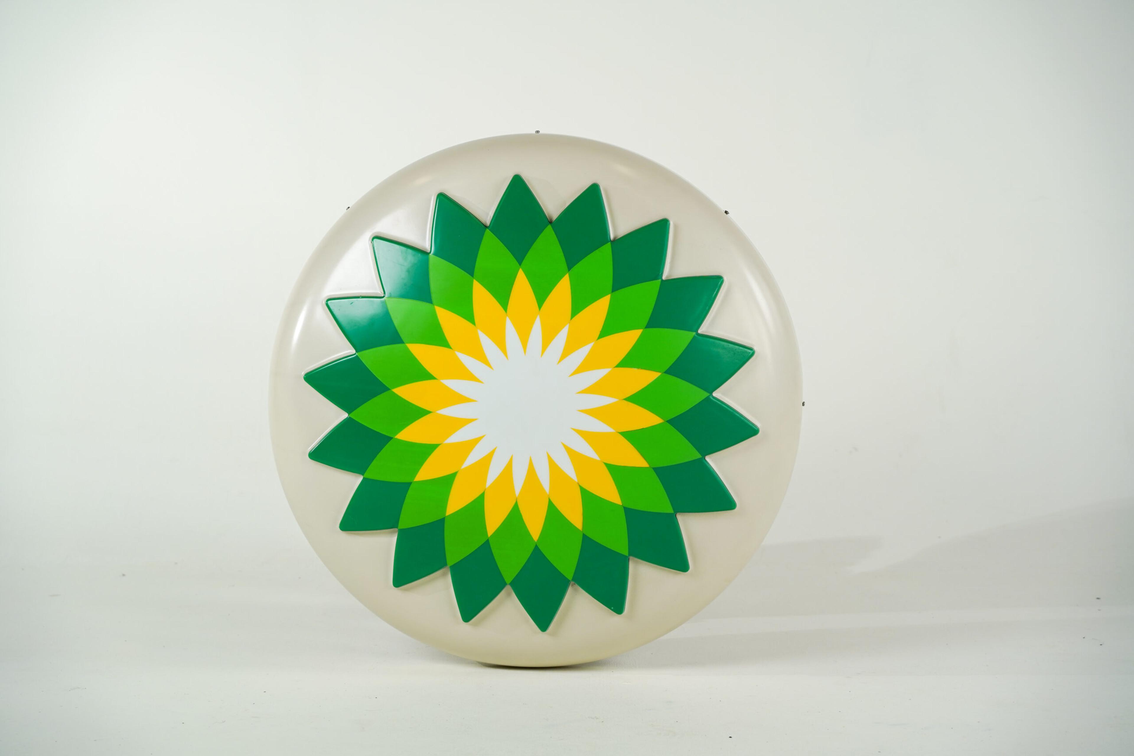 BP Circle Sign - Front view