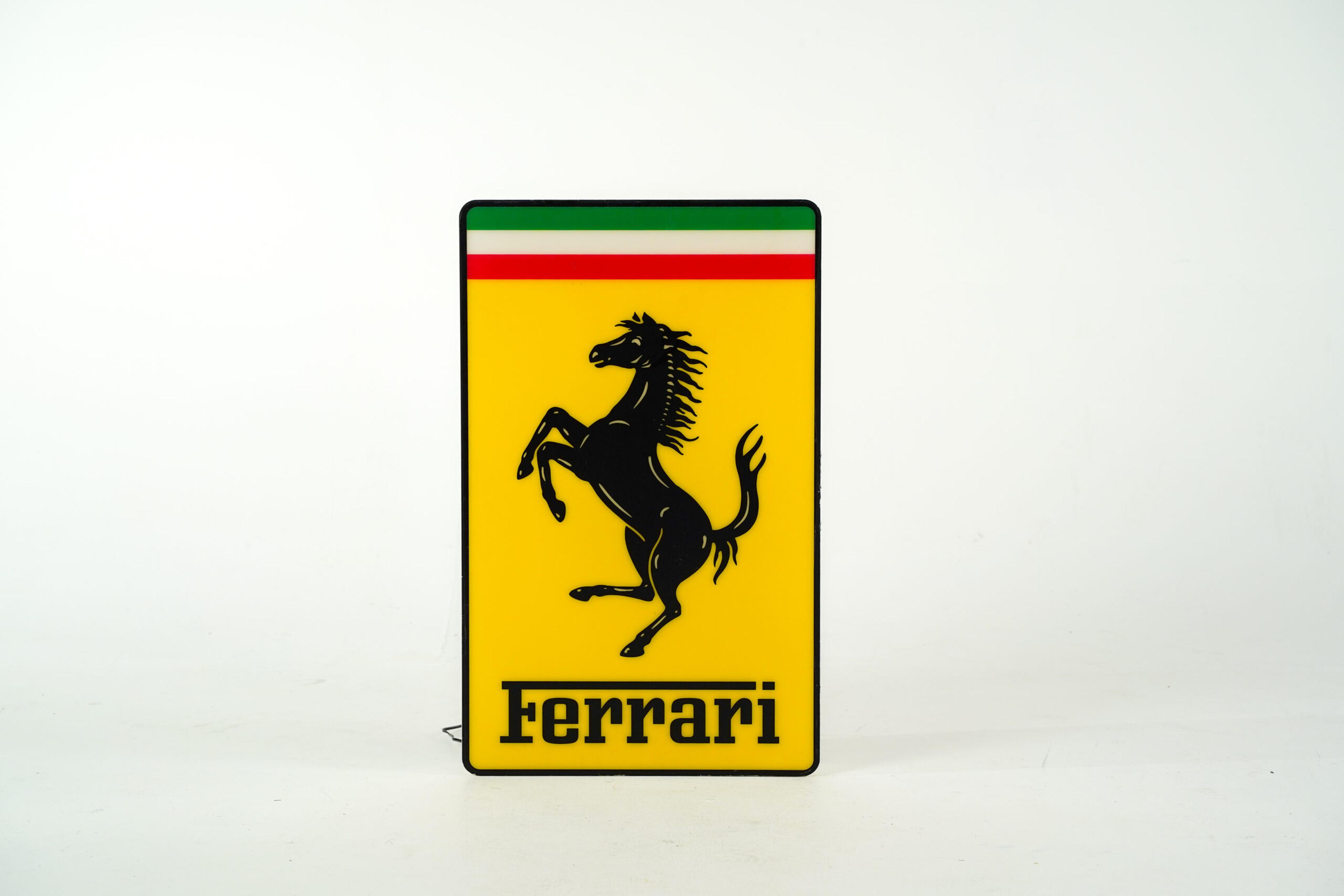 Ferrari Wall Sign - Front view