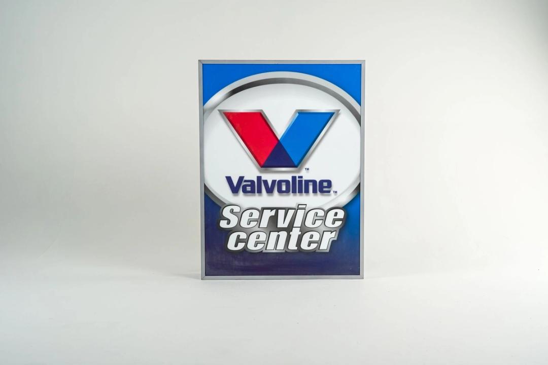 Valvoline Service Center- Wall Sign