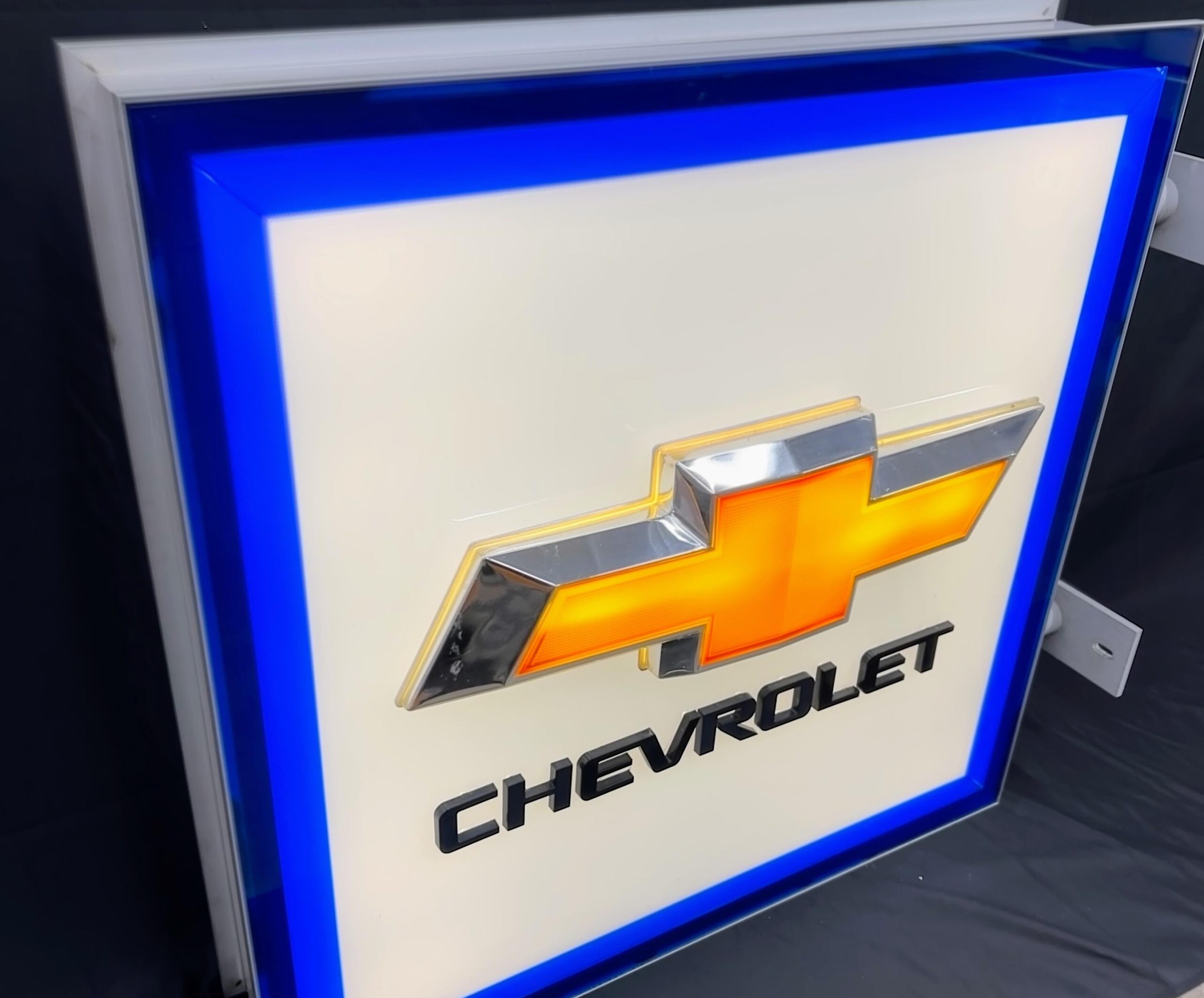 Chevrolet Wall Sign - Detail