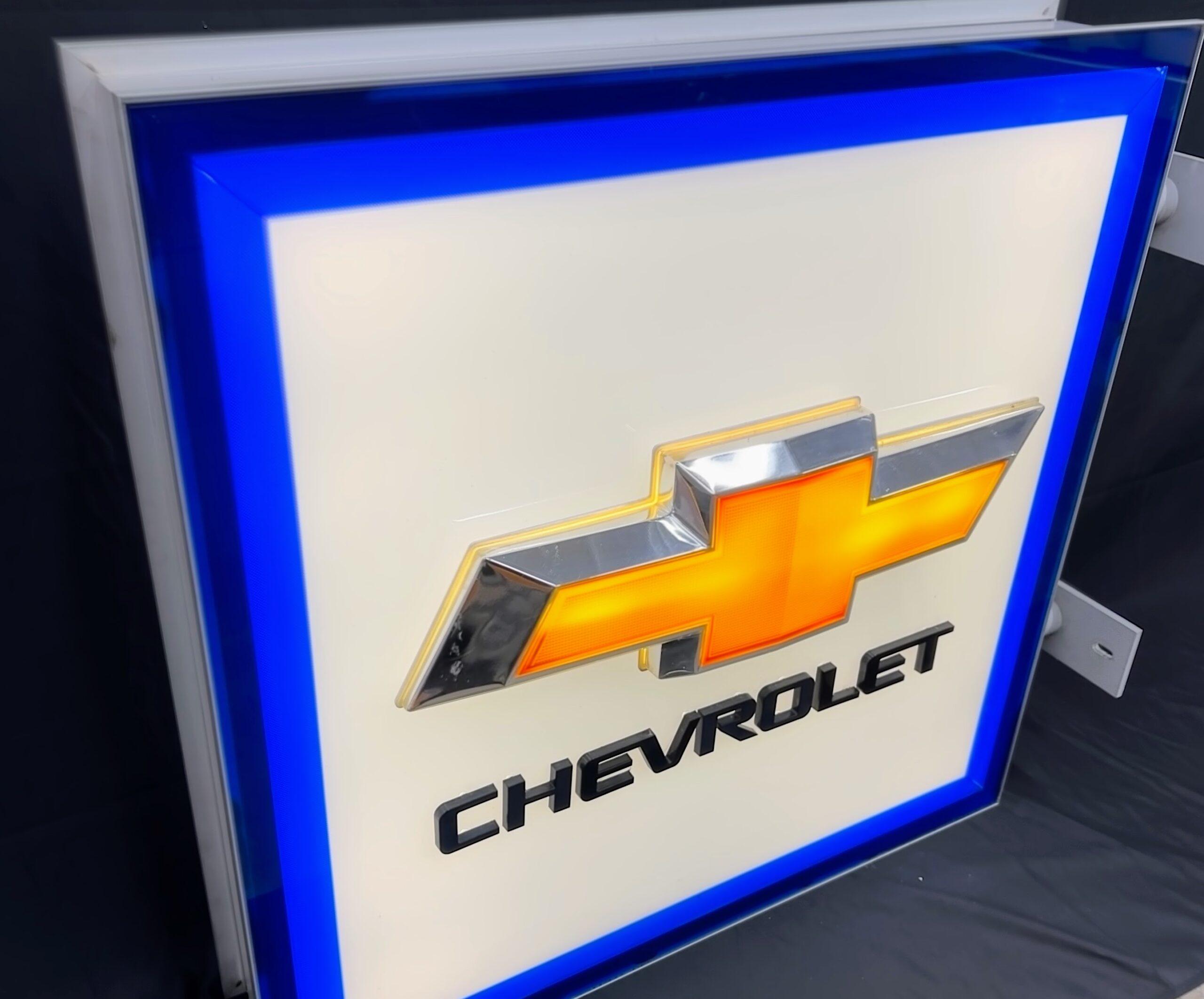 Chevrolet Wall Sign - Detail