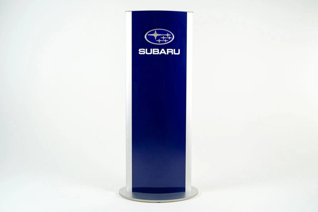 Subaru – Tall Stand Display Double Sided