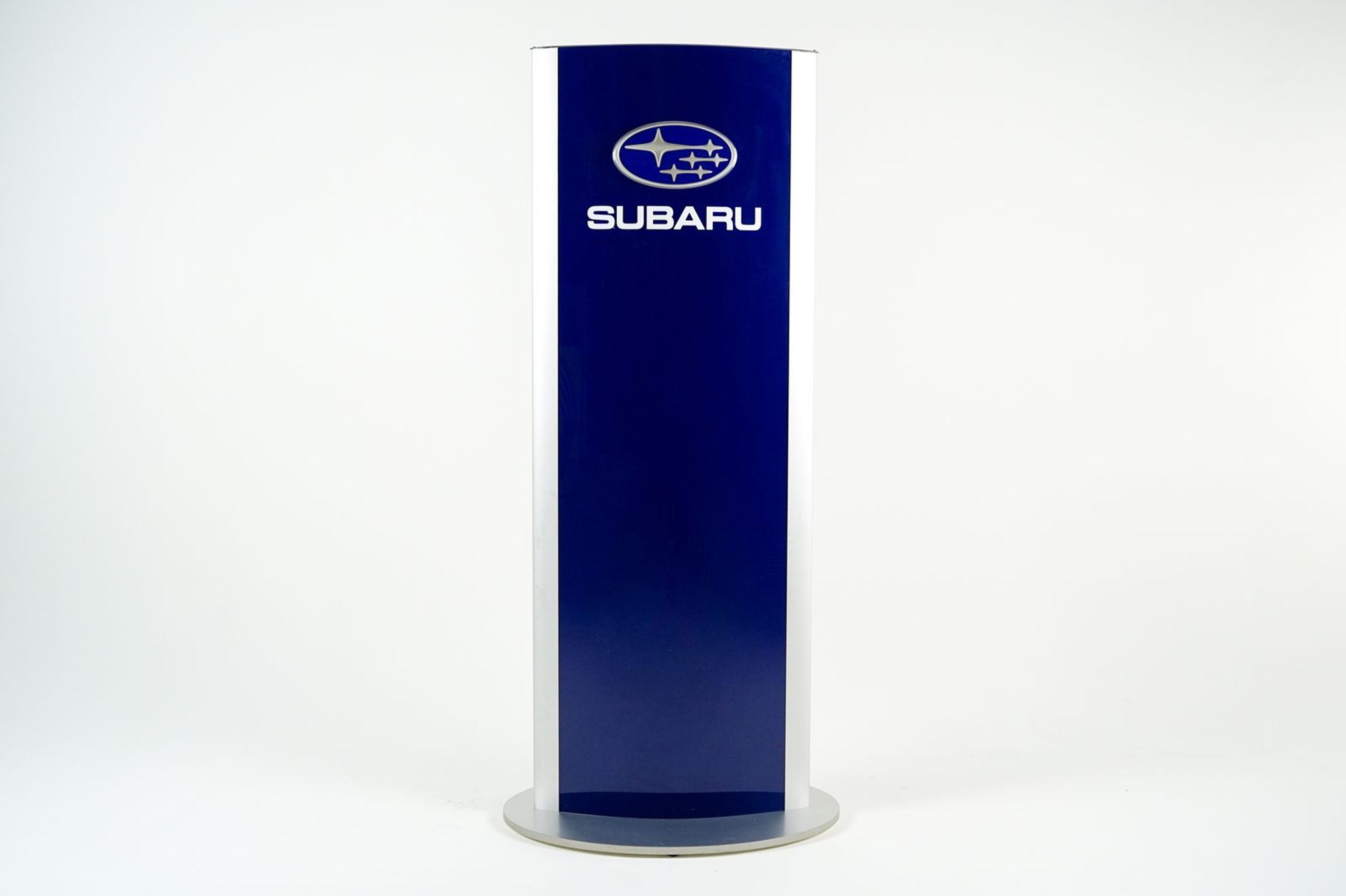 Subaru – Tall Stand Display Double Sided