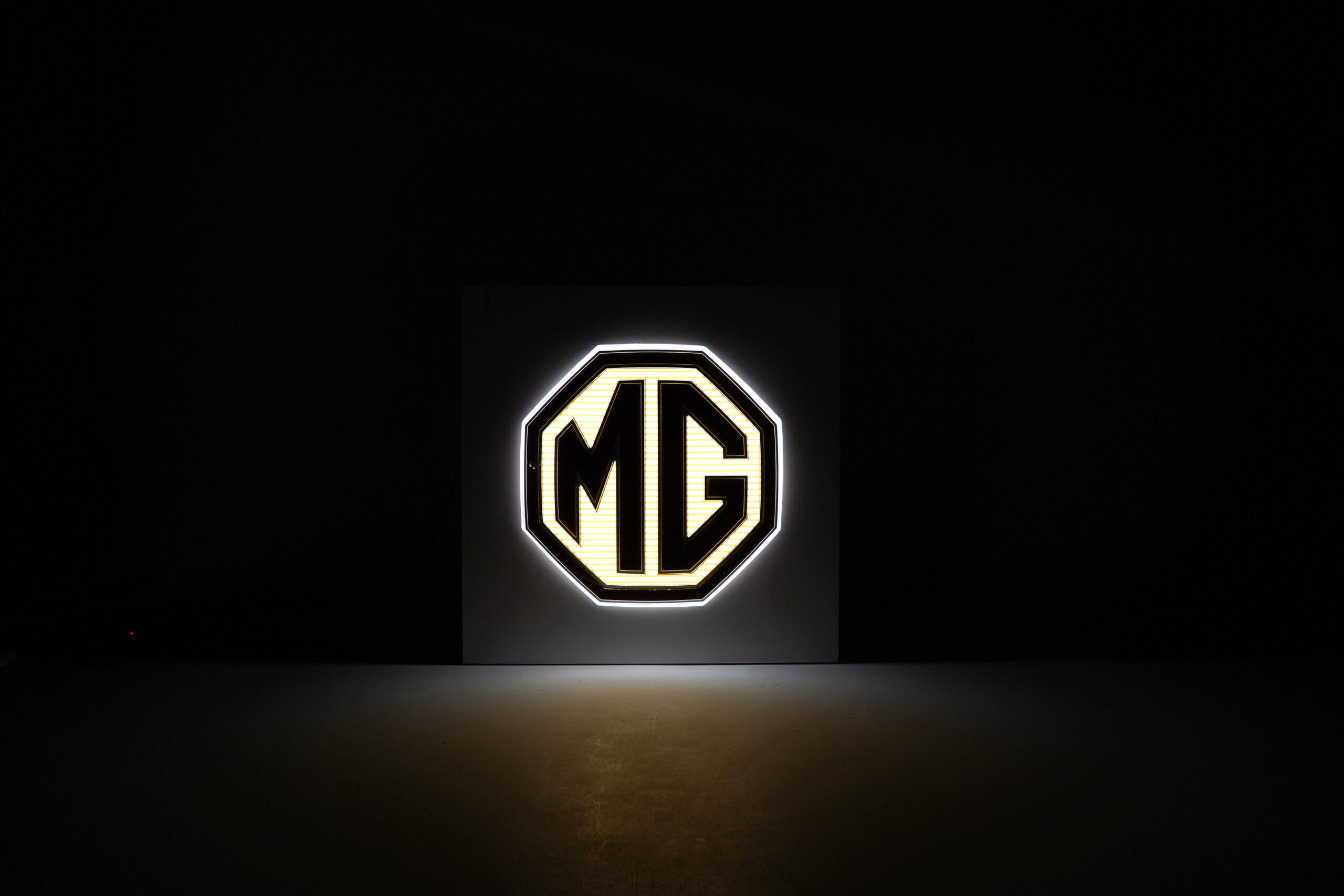 MG Wall Sign - Illuminated