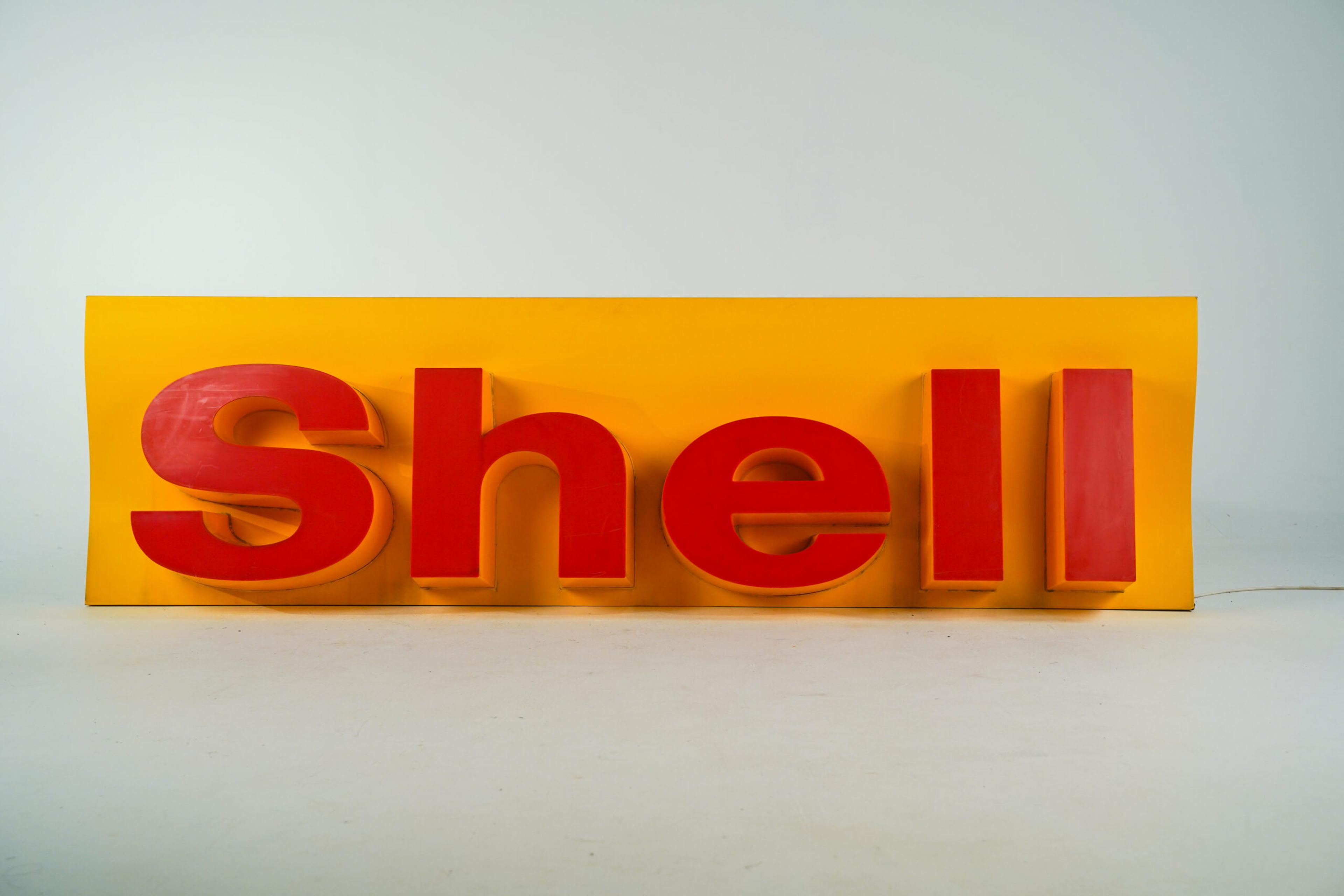 Shell Sign - Front view