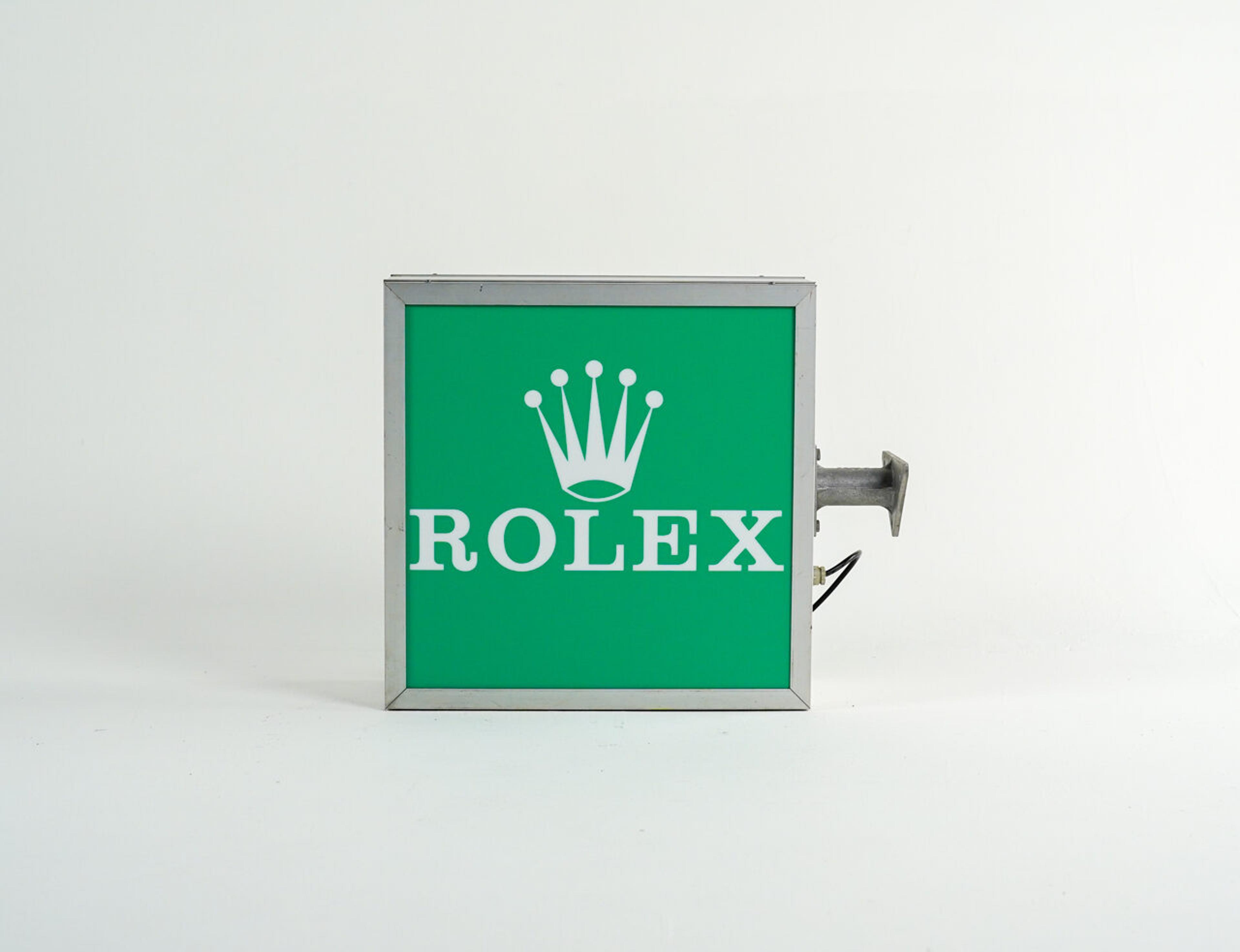Rolex Wall Sign - Front view