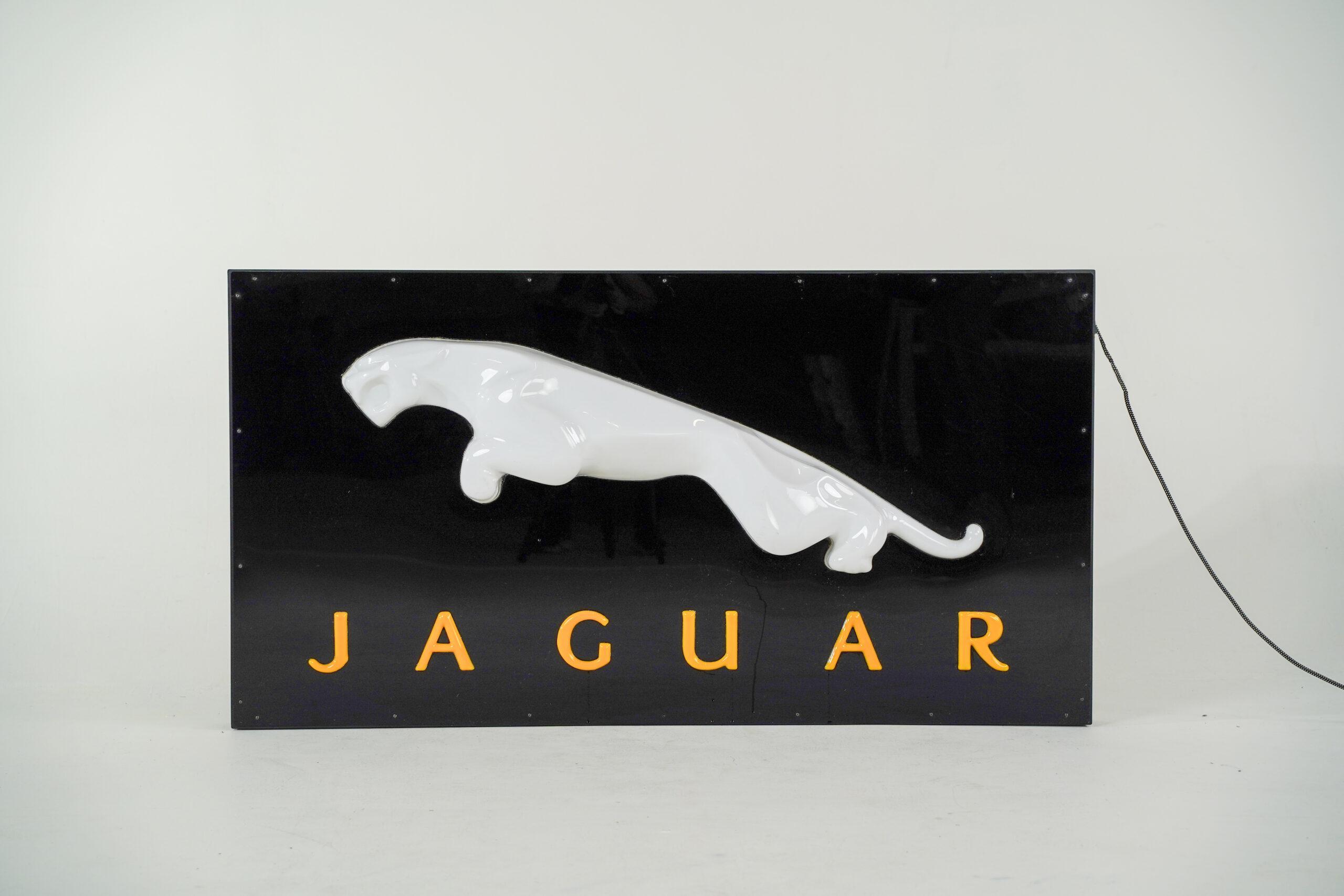 Jaguar Wall Sign - Front view