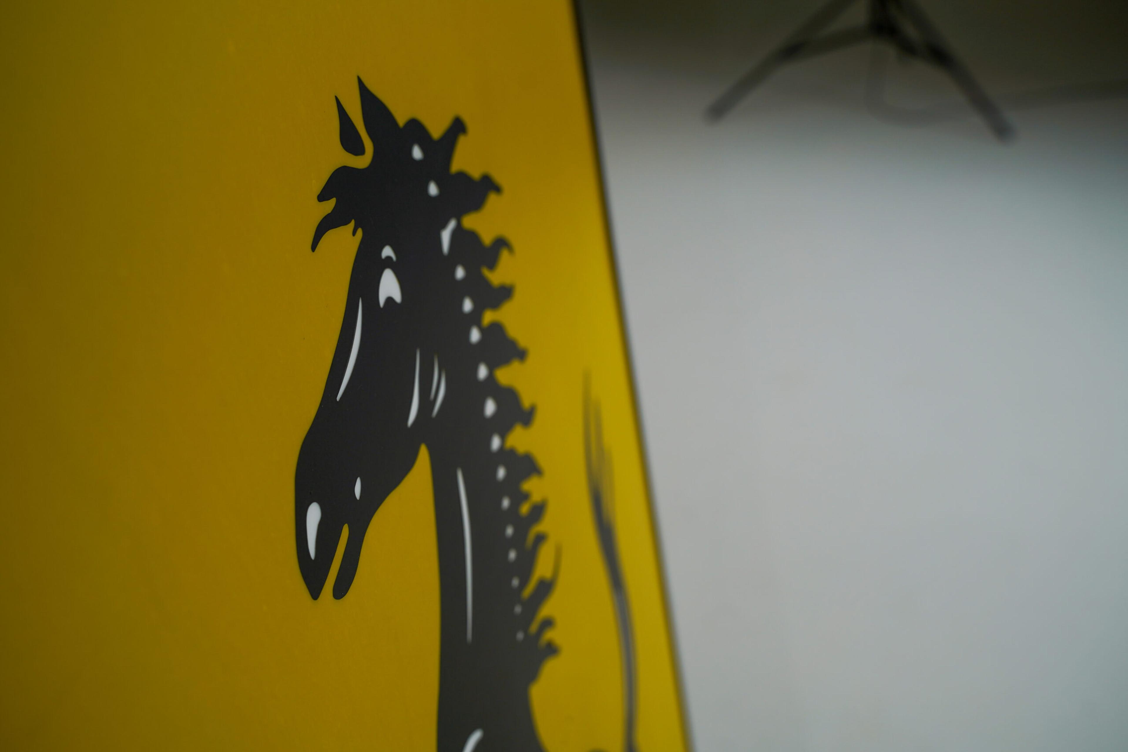 Ferrari Large Sign - Detail