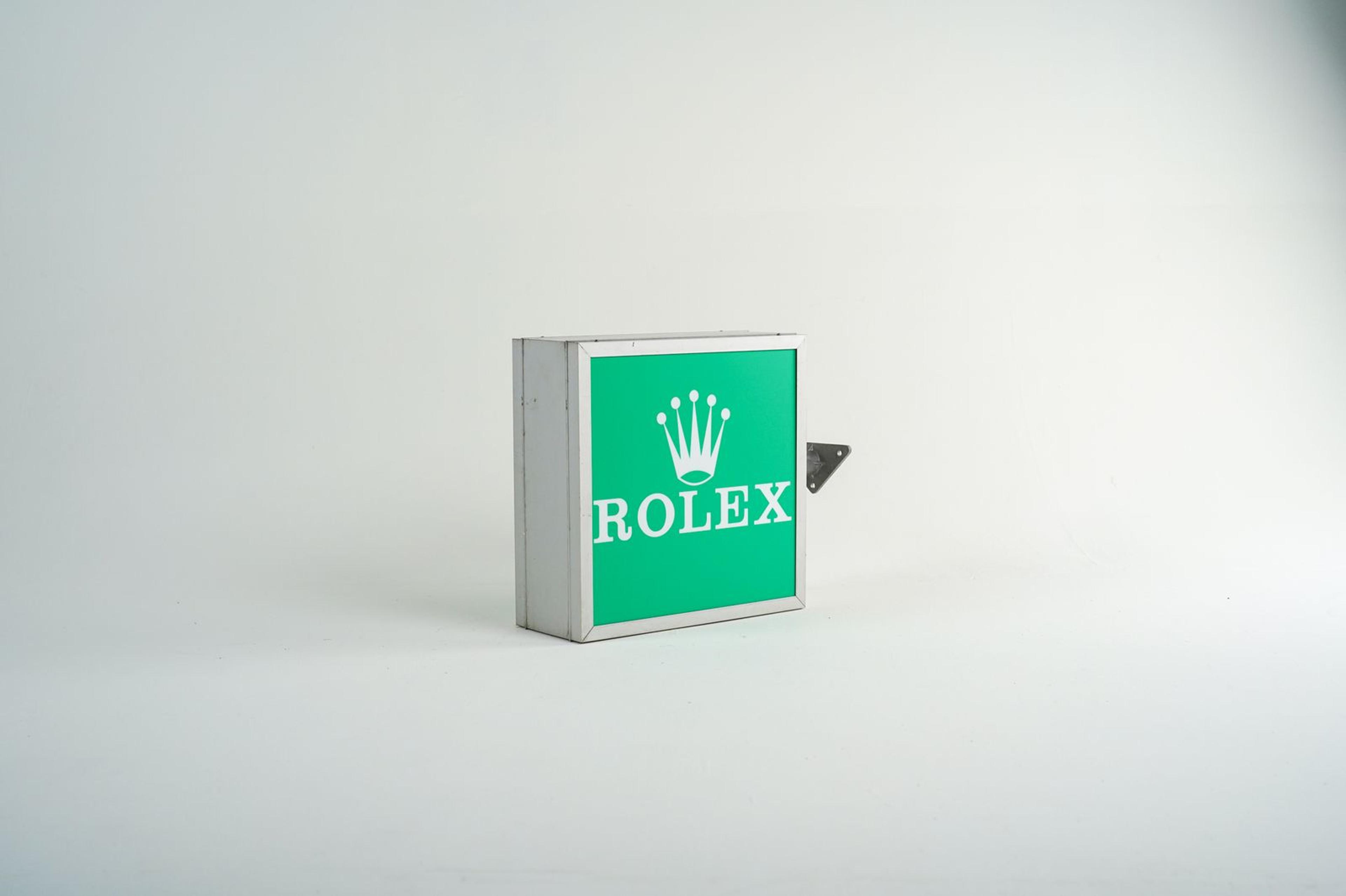 Rolex Wall Sign - Diagonal right