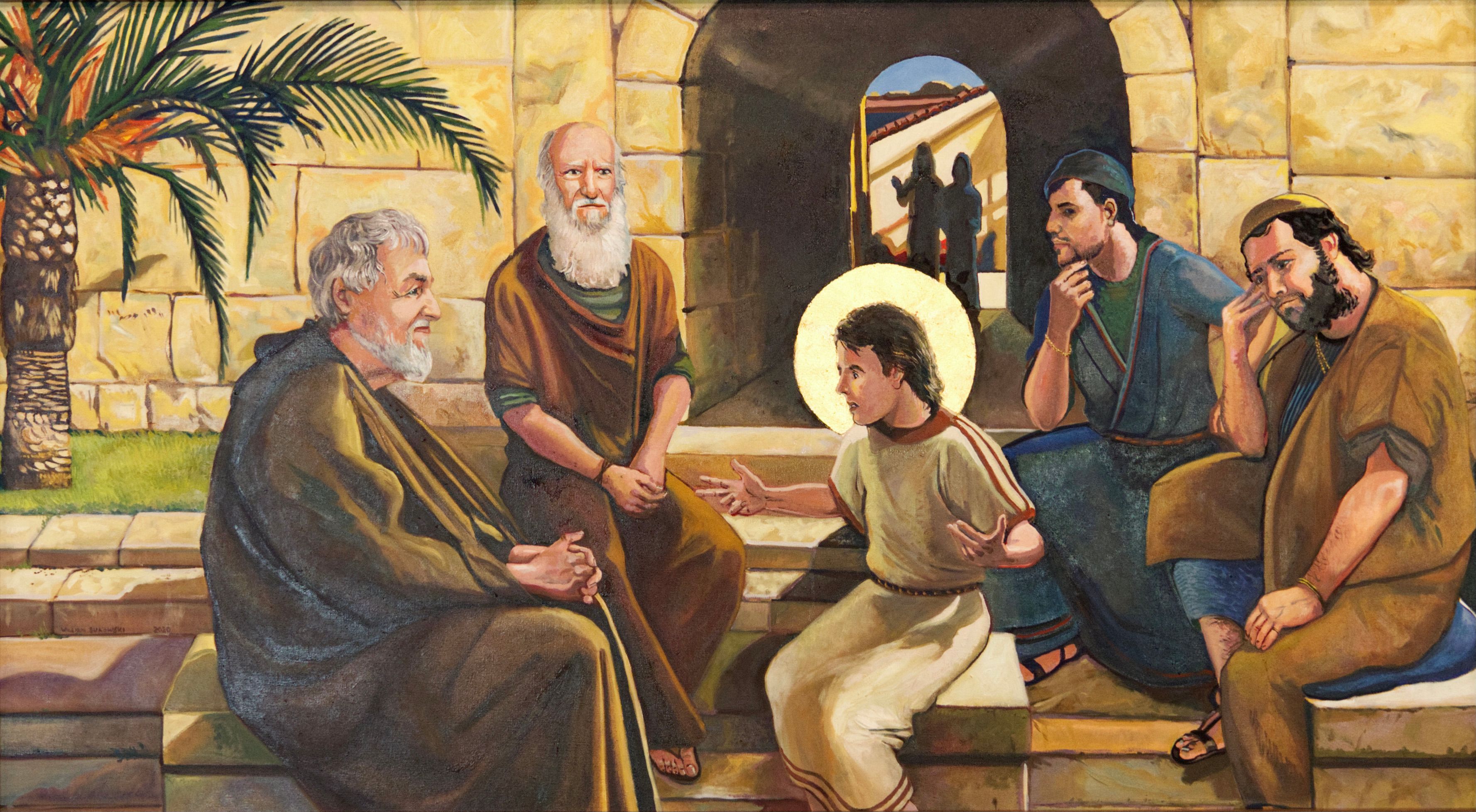 The Boy Jesus in the Temple