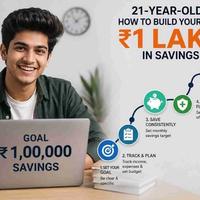 How to Save Your First ₹1 Lakh by 25: Latest 2026 Guide