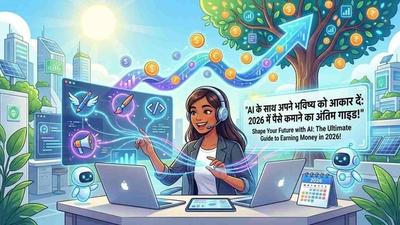 AI in 2026 beginners earning money in India using smart tools