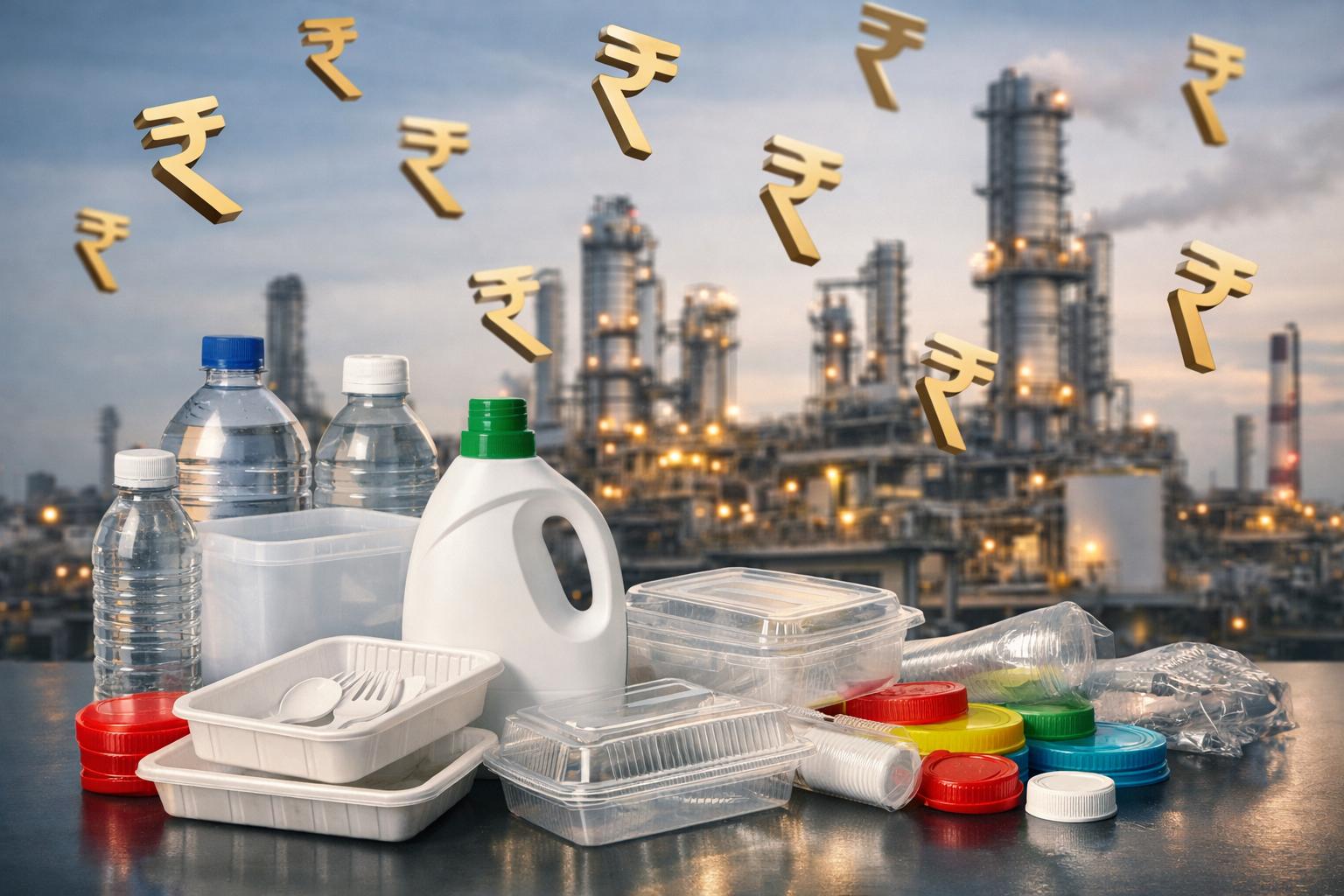 Petrochemical Duty Cut 2026 India plastic prices fall FMCG medicine impact
