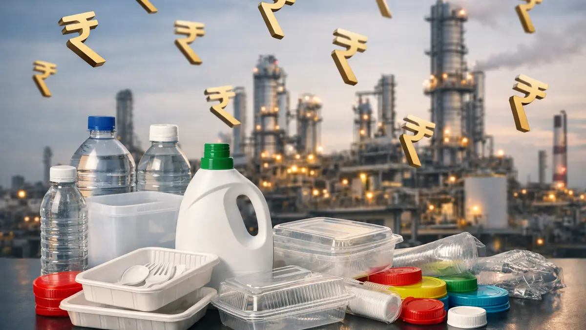 Petrochemical Duty Cut 2026 India plastic prices fall FMCG medicine impact