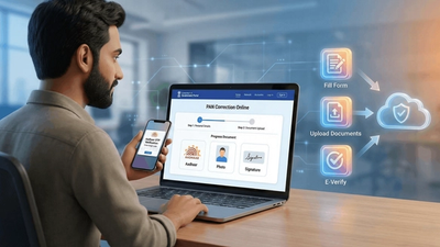 PAN card name correction online process 2026