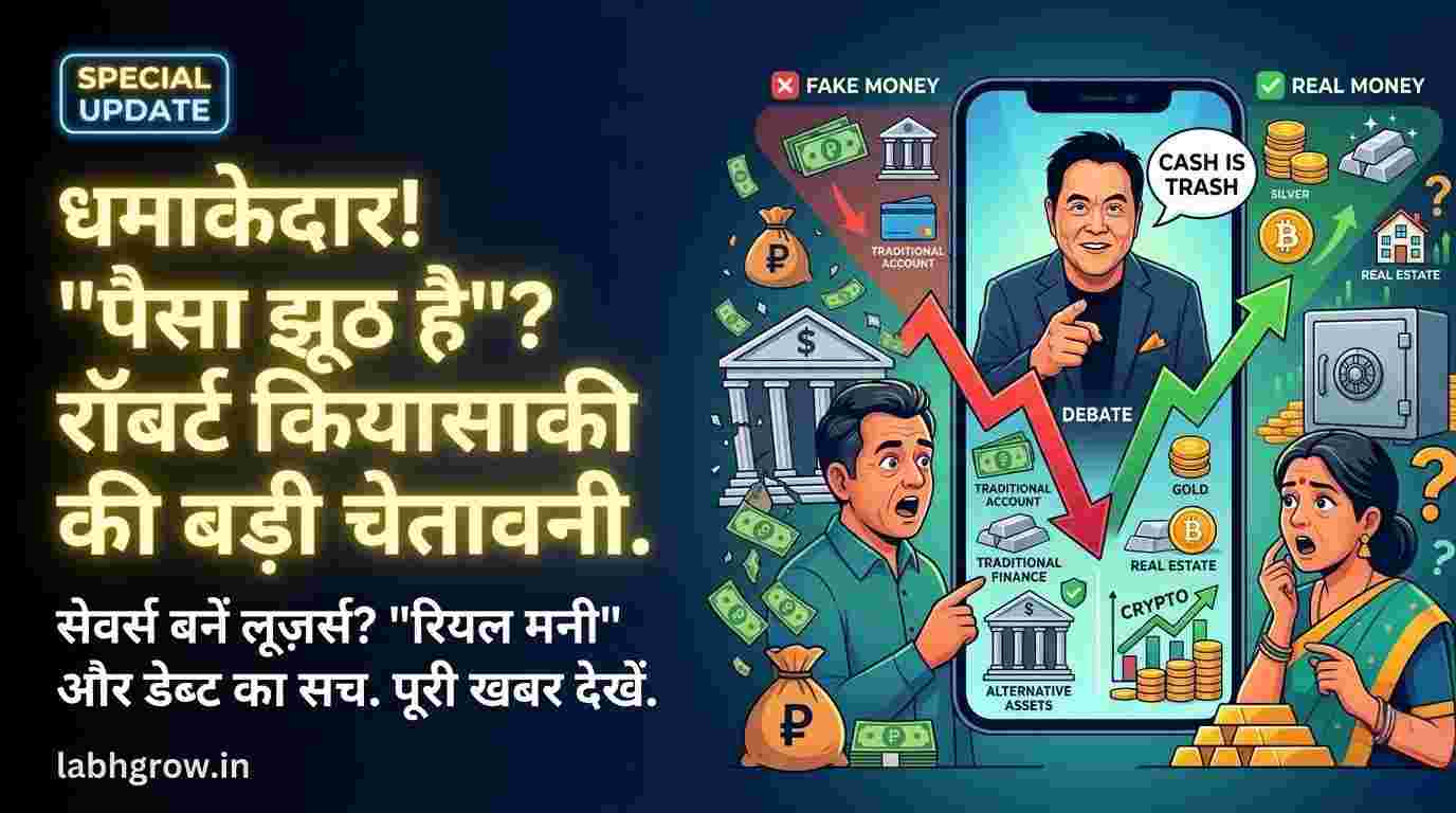 Indian family discussing investment decisions after hearing Robert Kiyosaki’s financial advice.