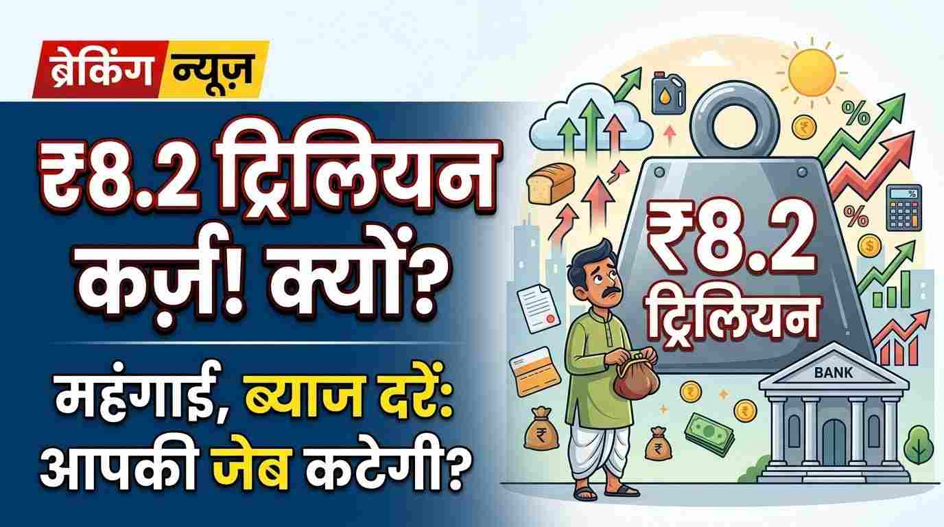 India borrowing ₹8.2 trillion impact on inflation and interest rates