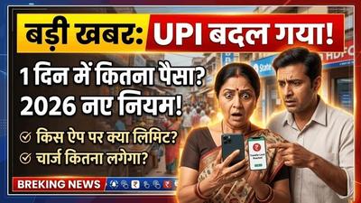 UPI Limit 2026 daily transfer limit and charges in India