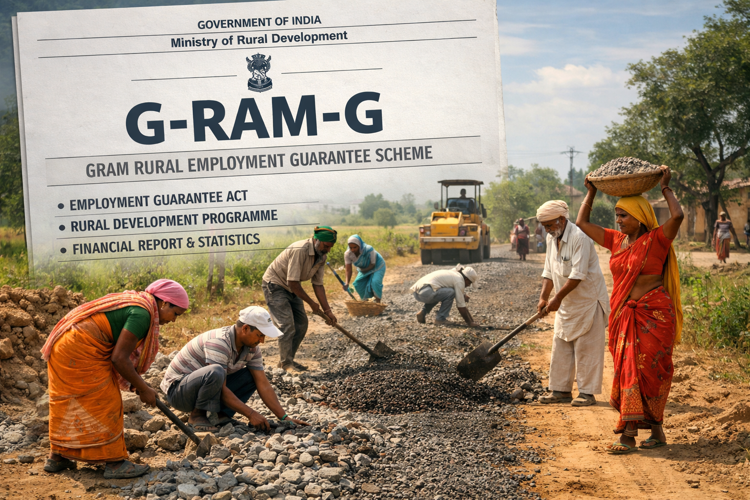 MGNREGA becomes G-RAM-G new rural employment scheme changes India