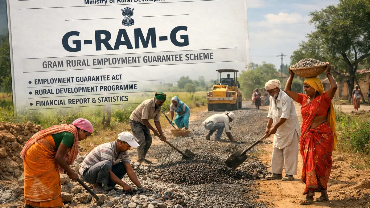 MGNREGA becomes G-RAM-G new rural employment scheme changes India