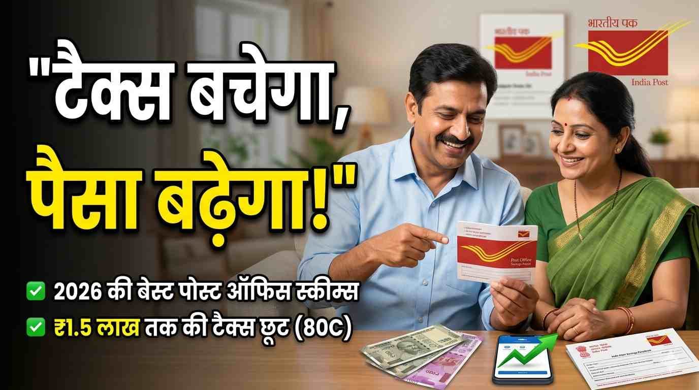 Best Post Office Schemes 2026 in India to save tax and grow money