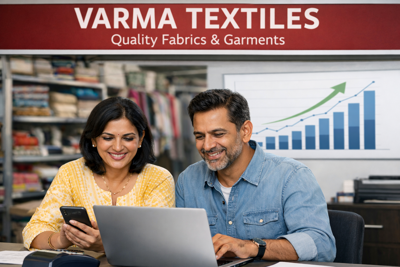 Small Business Growth in India 2026 showing entrepreneurs and financial opportunities