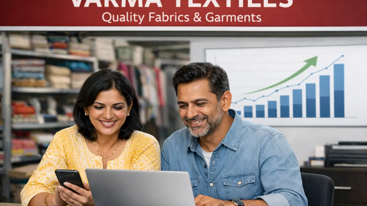 Small Business Growth in India 2026 showing entrepreneurs and financial opportunities