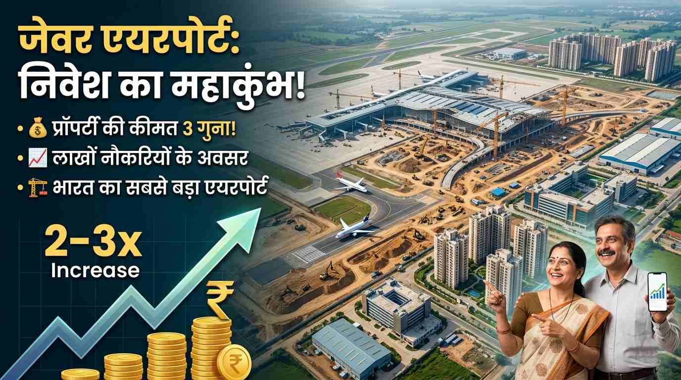 Jewar Airport ₹11,700 crore project boosting real estate investment in Noida region
