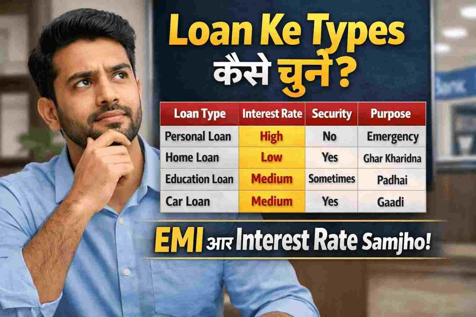 Indian family discussing loan EMI and financial planning at home