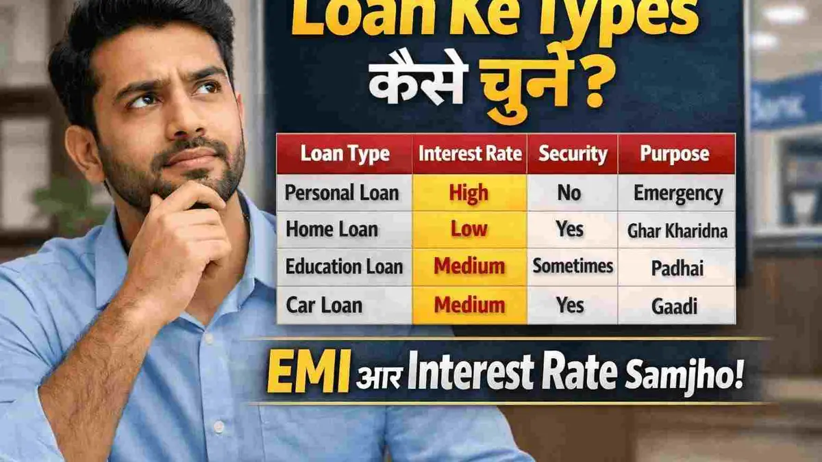 Indian family discussing loan EMI and financial planning at home