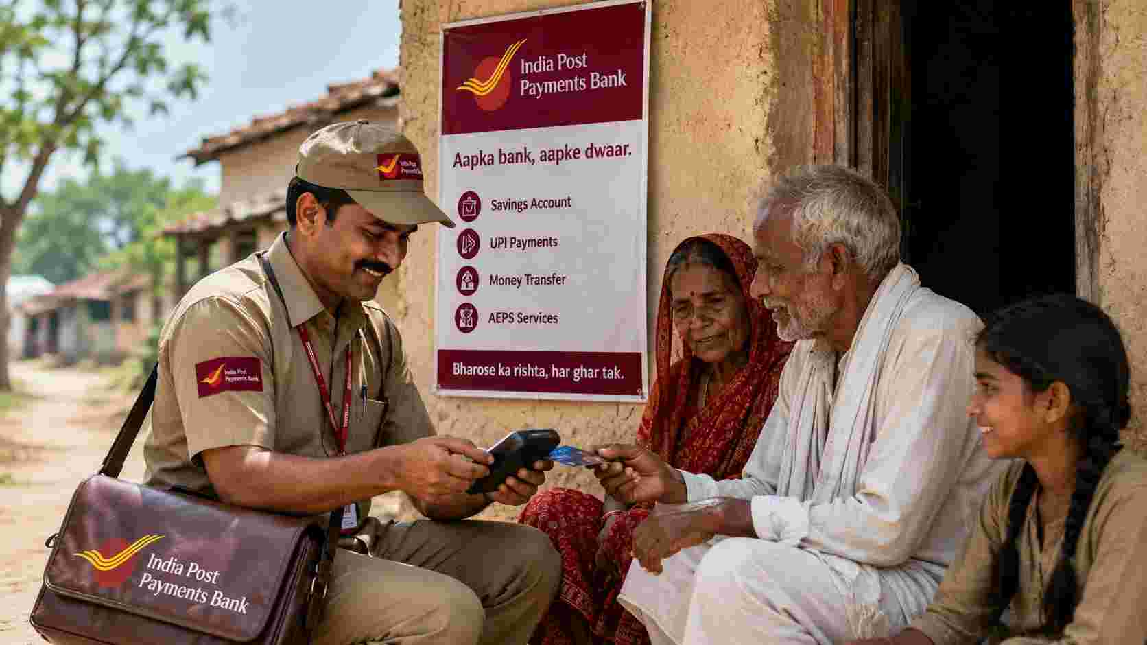 India Post Payments Bank: How Doorstep Banking Is Transforming Financial Access in Rural India