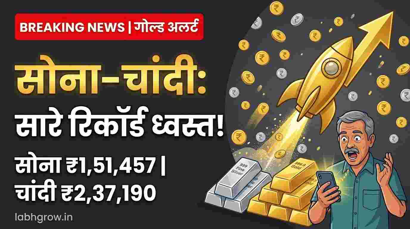 Indian family discussing rising gold and silver prices while planning safe investments at home.