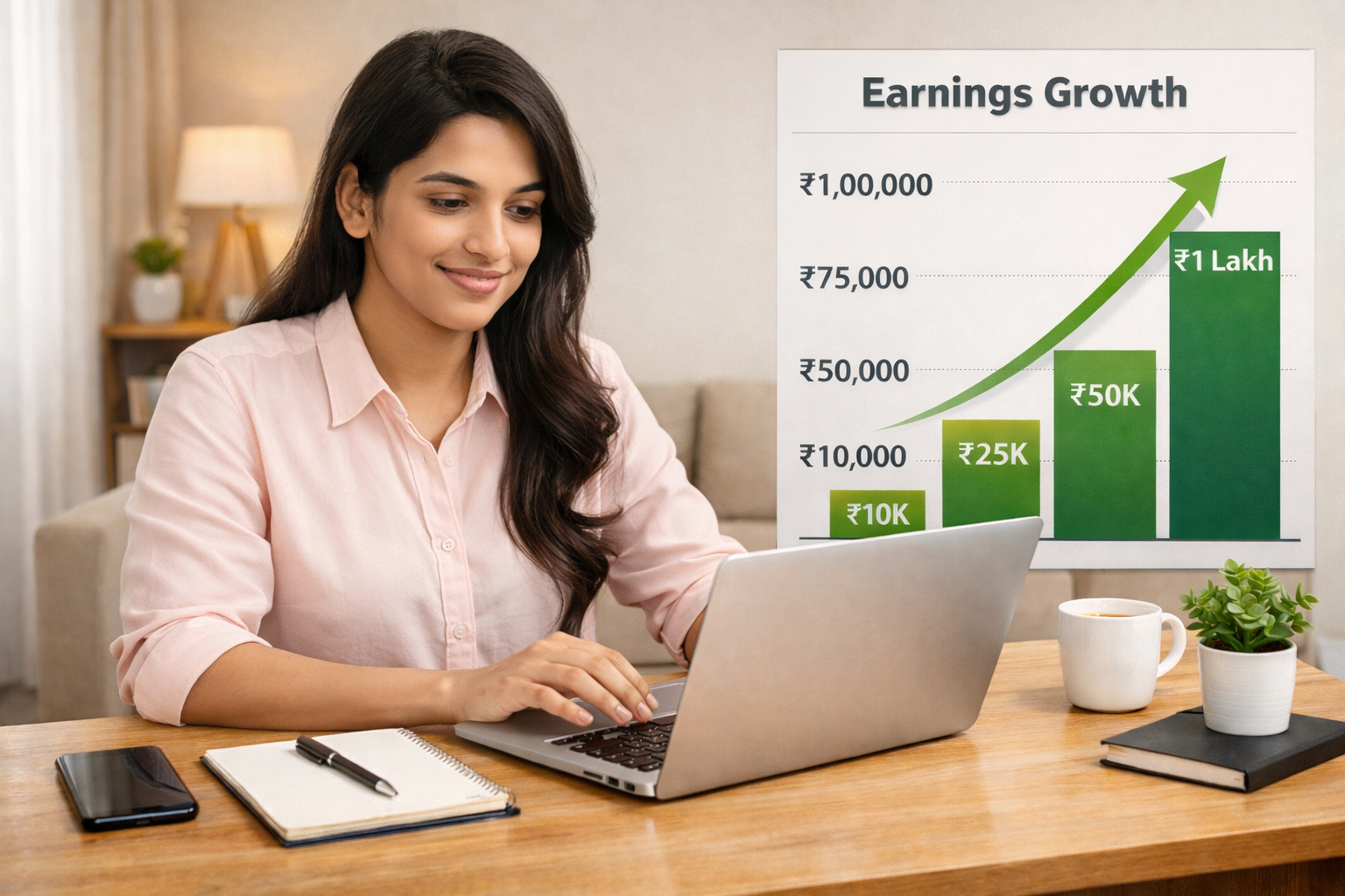 Freelancing क्या है और घर बैठे ₹10000 से ₹1 लाख कमाने का तरीका