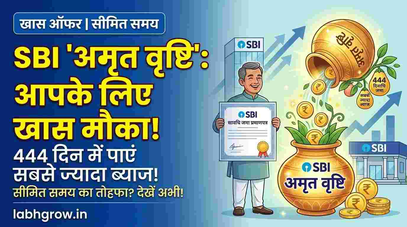 An Indian family discussing SBI fixed deposit investment plans at home.