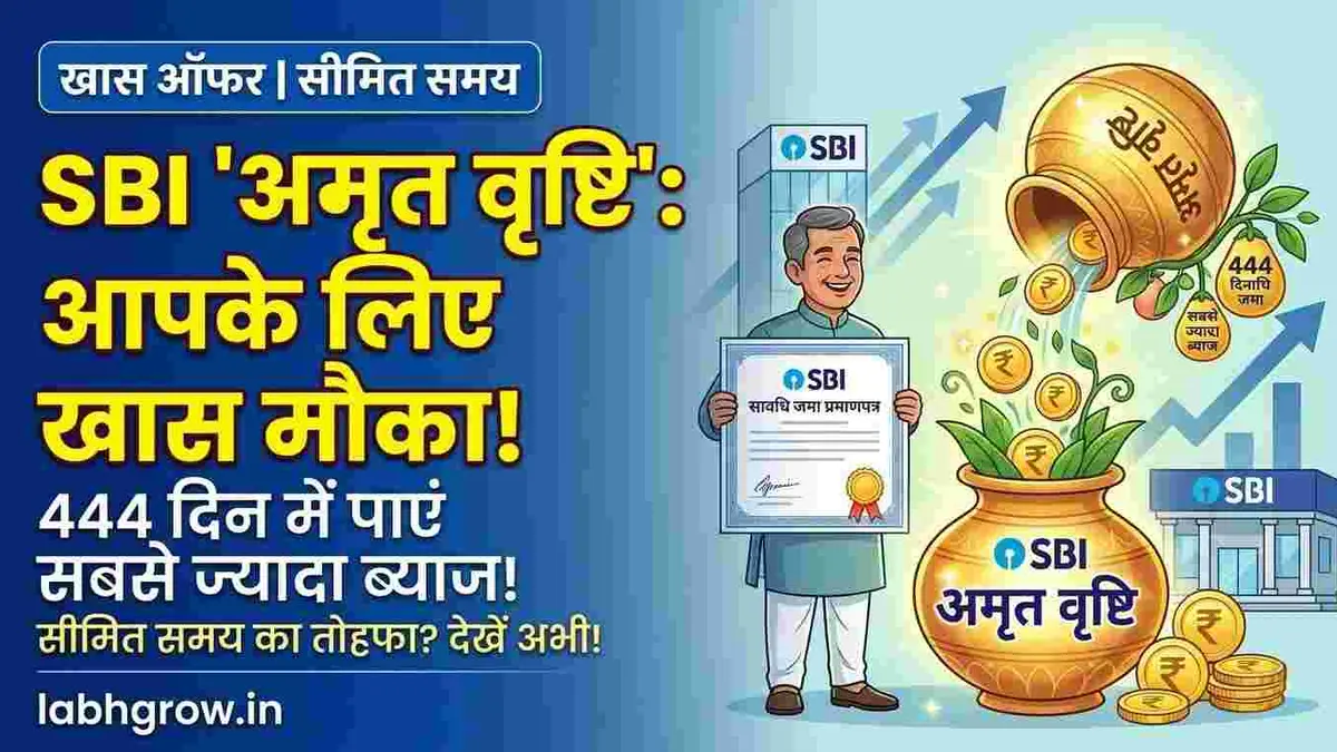 An Indian family discussing SBI fixed deposit investment plans at home.