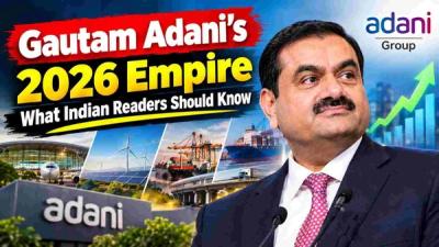 Gautam Adani net worth 2026 - Adani Group chairman at official event