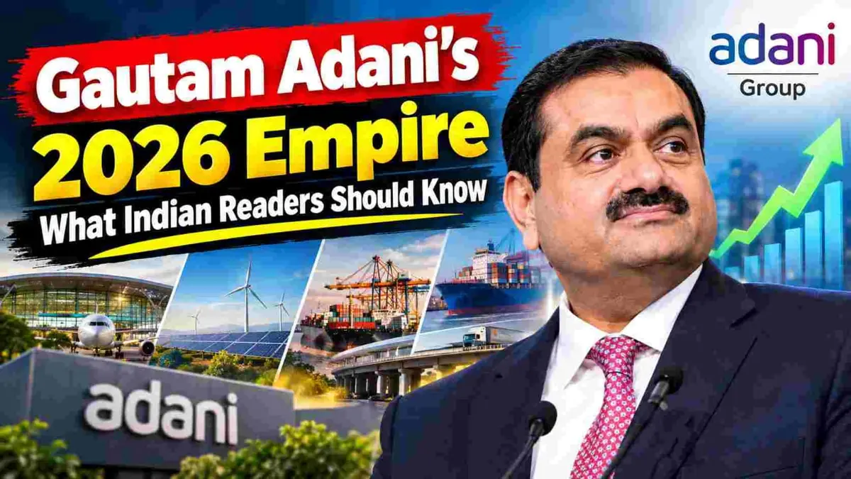 Gautam Adani net worth 2026 - Adani Group chairman at official event