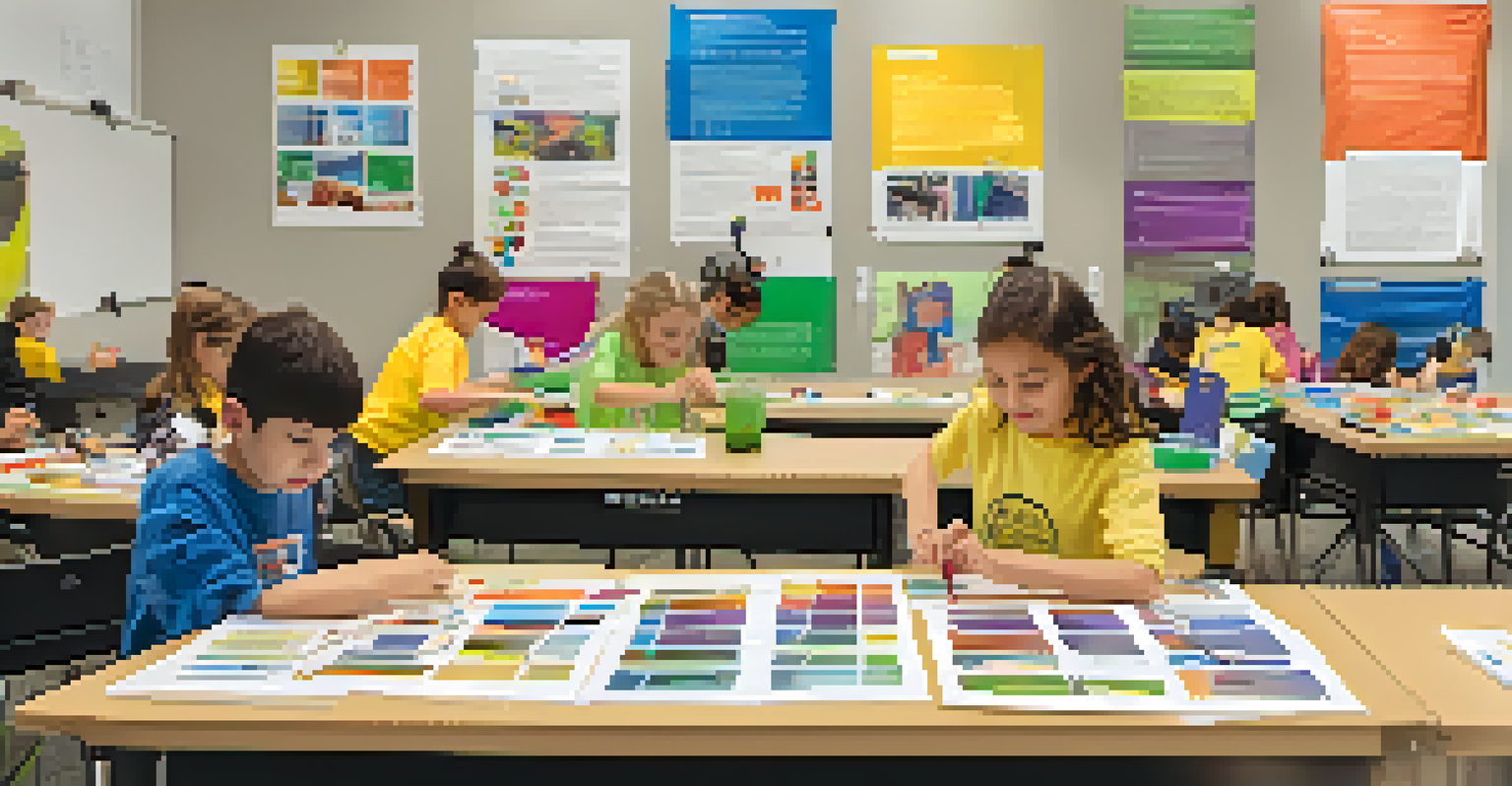 Children engaged in a hands-on STEM workshop at CU Boulder, surrounded by colorful materials and excited expressions.