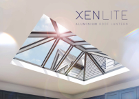 Xenlite Aluminium Roof Lantern fitted in a modern house