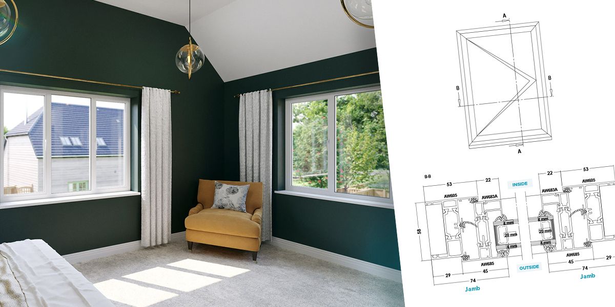 Slimline Casement Window