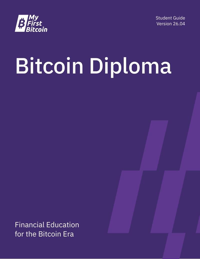 Bitcoin Diploma cover