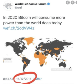 In 2020 Bitcoin will consume more power than the world does today