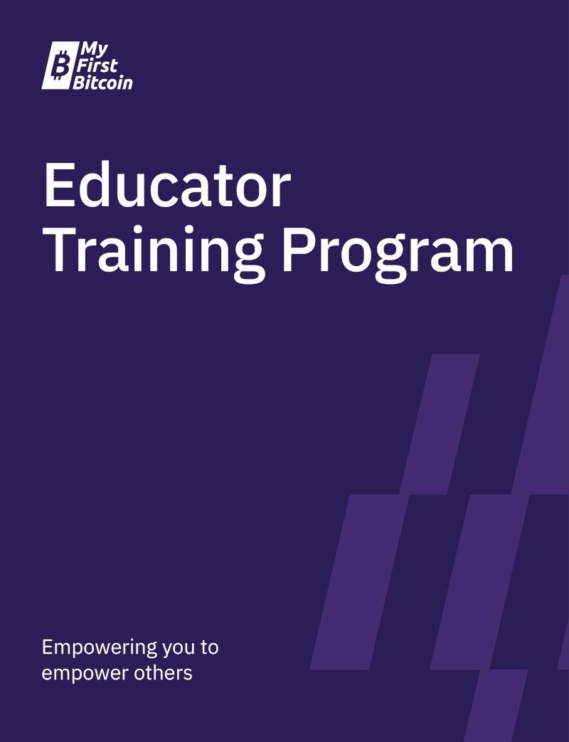Educator Training Program cover