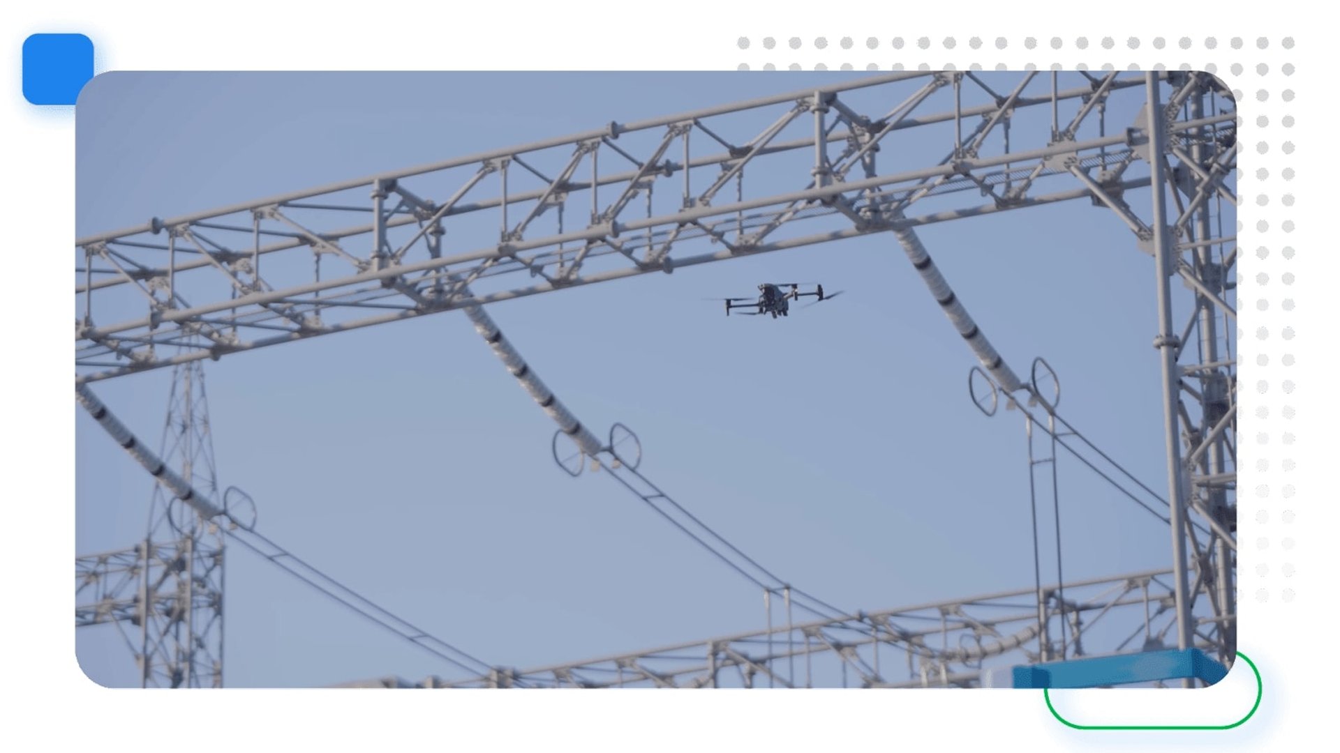 Power grid inspections with DJI Dock