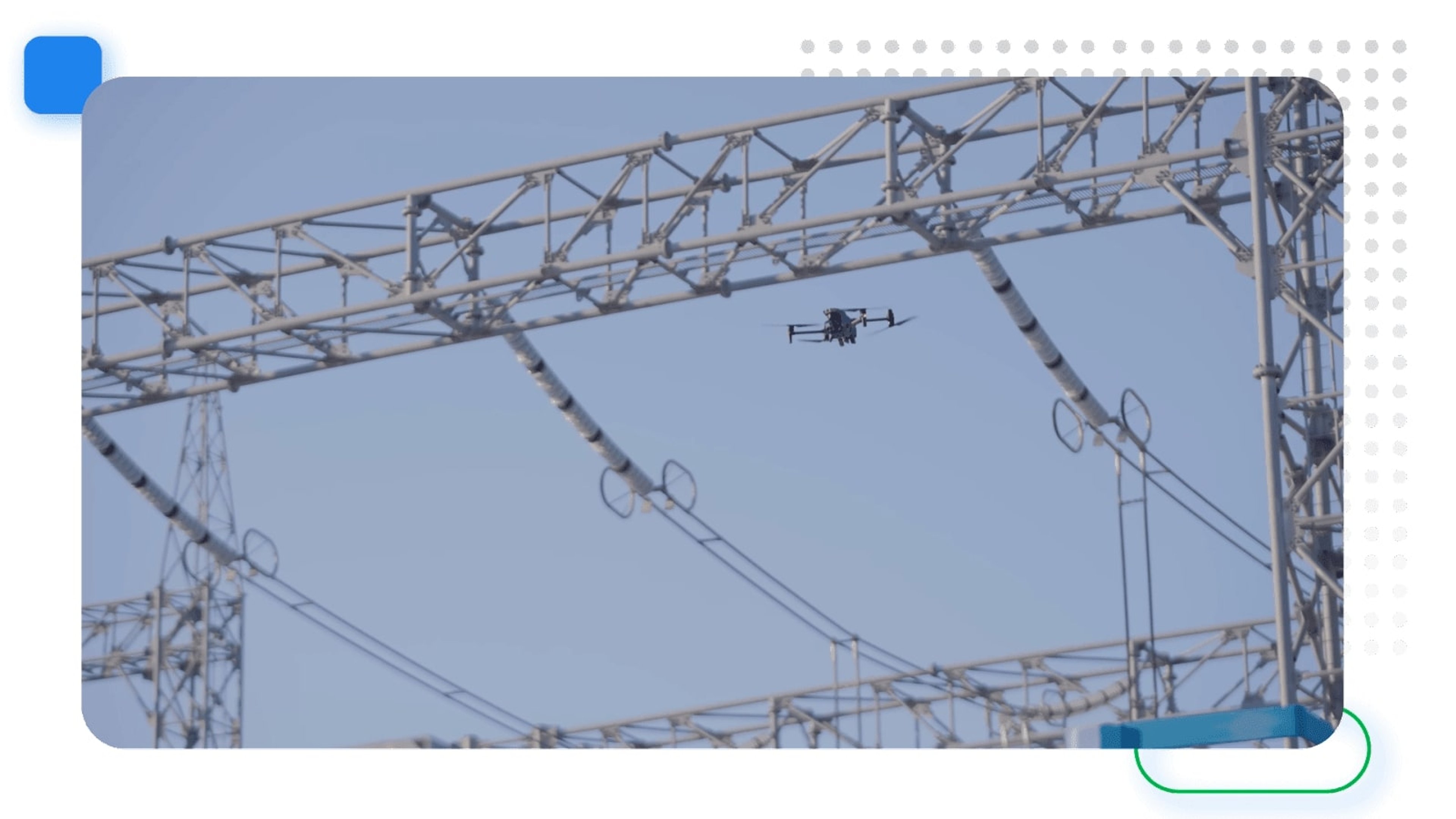 Power grid inspections with DJI Dock